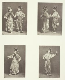 Actors, Ancient Marriage Costume; Actors, Ancient Marriage Costume; Ancient Costumes, c. 1868. Creator: John Thomson.