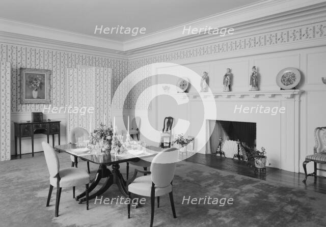 William S Paley, residence in Manhasset, Long Island, 1942. Creator: Gottscho-Schleisner, Inc.