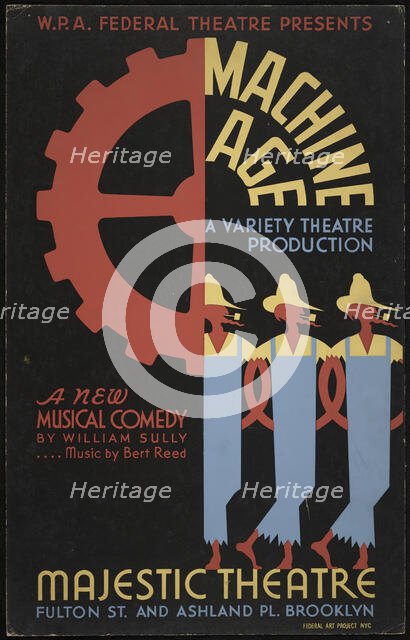 Machine Age, New York, 1937. Creator: Unknown.