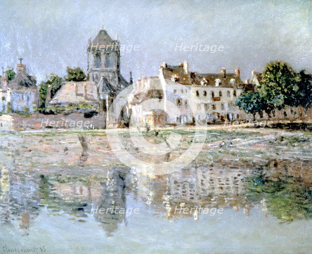 'By the River at Vernon', 1883. Artist: Claude Monet