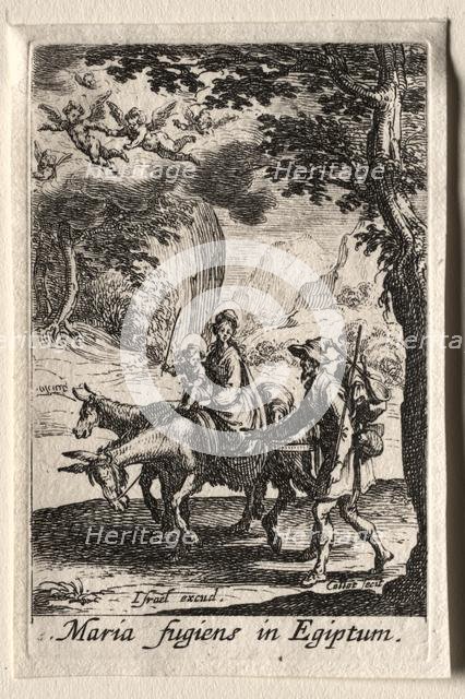 The Life of the Virgin: The Flight into Egypt. Creator: Jacques Callot (French, 1592-1635).