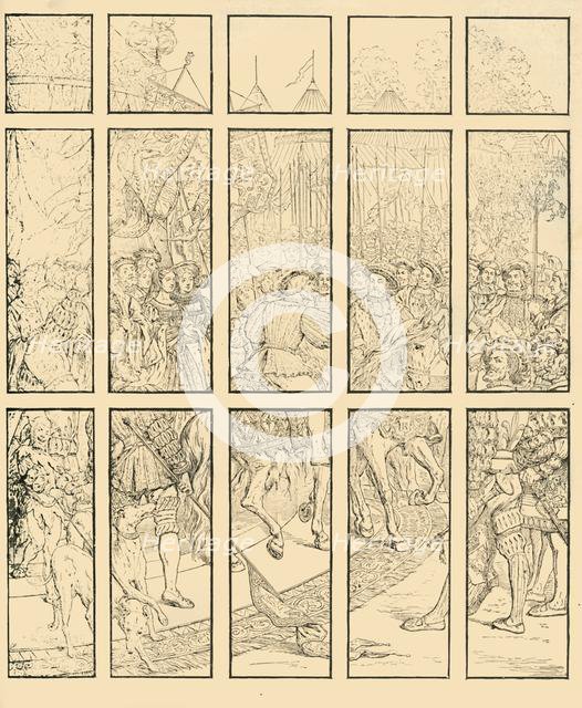 'The Meeting of the Kings in the Golden Valley', 1883. Creator: Unknown.