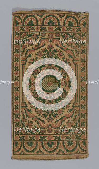 Cushion Cover, Turkey, 19th century. Creator: Unknown.