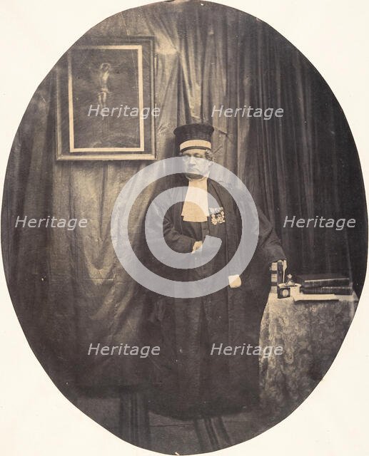 The Undersigned Photographer as He Was Before 1848, 1854-56. Creator: Louis-Pierre-Théophile Dubois de Nehaut.