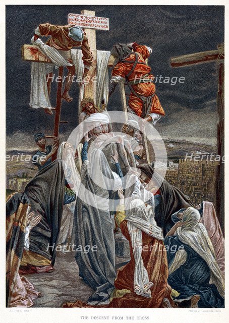 'The Descent from the Cross', c1890. Artist: James Tissot