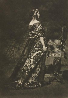 Camera Work: Portrait - The Gown and the Casket, 1909. Creator: David Octavius Hill (British, 1802-1870); Robert Adamson (British, 1821-1848), and.