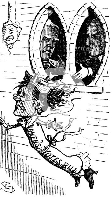 Lydia Ernestine Becker (1827-1890), British advocate of female suffrage, 1871. Artist: Unknown