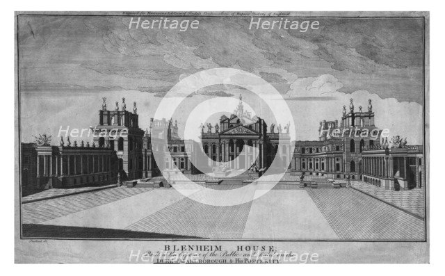 'Blenheim House'. Artist: Unknown.