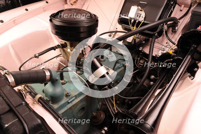 Nash rolltop convertible Marilyn Monroe 1951. Artist: Simon Clay.