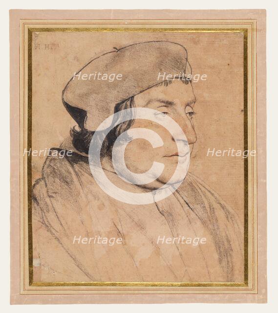Portrait of a Scholar or Cleric, 1532-1535. Creator: Hans Holbein the Younger.