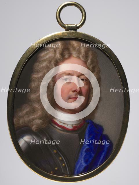 Portrait of John Churchill, 1st Duke of Marlborough, 1715. Creator: Christian Friedrich Zincke (German, 1683/85-1767).