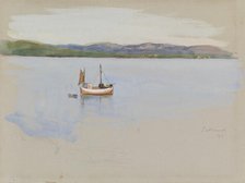 Fishing Boat, 1931. Creator: Eero Jarnefelt.