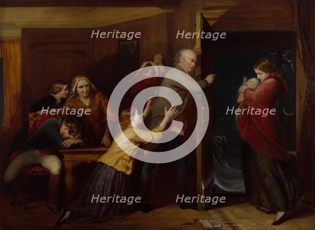 The Outcast, 1851. Creator: Richard Redgrave.