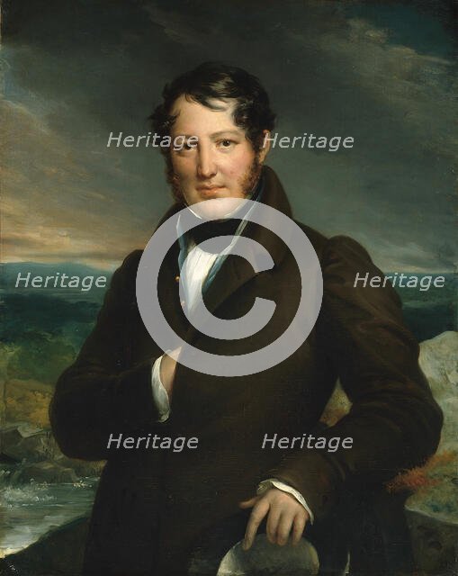 Monsieur Tortoni, c. 1820. Creator: Francois Pascal Simon Gerard.