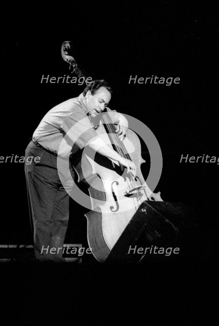 Eddie Gomez, Royal Festival Hall London, July 1988. Artist: Brian O'Connor.