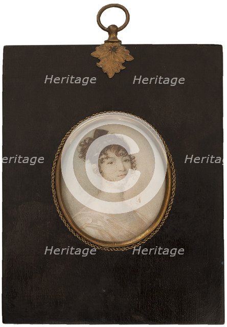 Portrait of Nadezhda Osipovna Pushkina (1762-1836), née Hannibal.