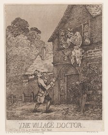 The Village Doctor, June 8, 1774., June 8, 1774. Creator: Thomas Rowlandson.