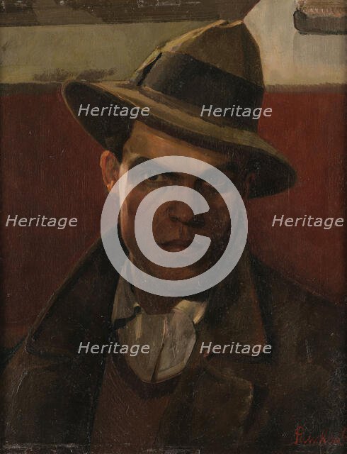 Self-portrait, 1928. Creator: Pancheri; Gino (1905-1943).