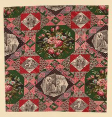 Fragment (Furnishing Fabric), England, After 1874. Creator: Unknown.