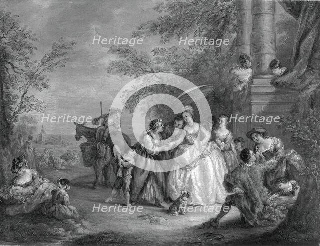 La Bonne Aventure (The Fortune Teller), Unknown date. Creator: Unknown.