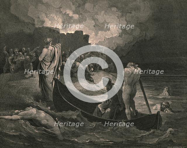 'I could not hear what terms he offer'd them', c1890.  Creator: Gustave Doré.