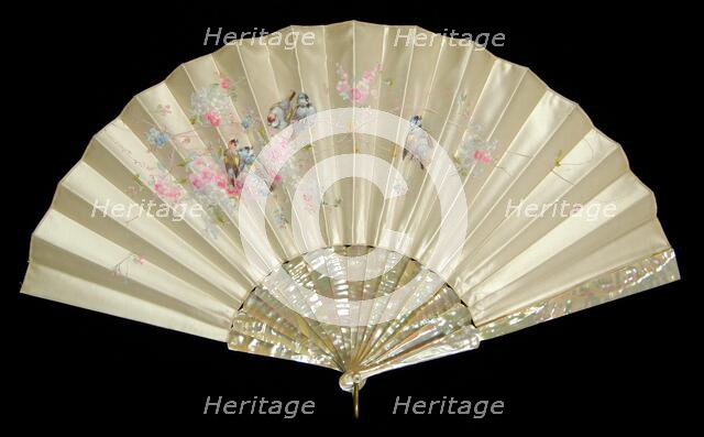 Fan, American, 1880-89. Creator: Unknown.