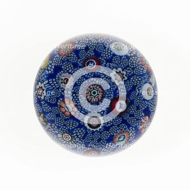Paperweight, Lunéville, 19th century. Creator: Baccarat Glasshouse.