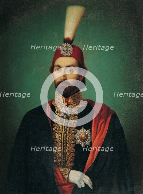 Sultan Abdülmecid I, Mid of the 19th cen.. Artist: Anonymous  