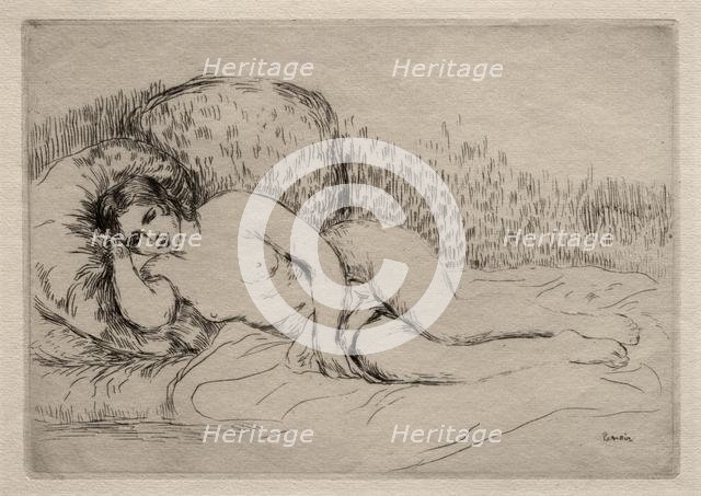 Femme nue couchée. Creator: Pierre-Auguste Renoir (French, 1841-1919).