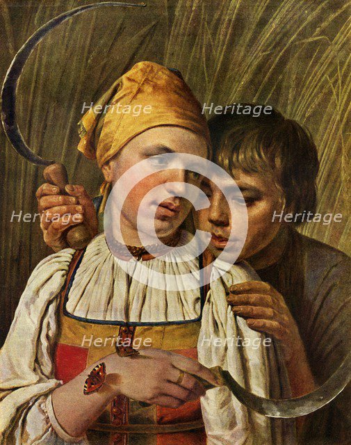 'The Reapers', c1830, (1939). Creator: Aleksey Venetsianov.