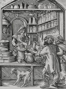 The Apothecary, 16th century, (1878).  Creator: Unknown.