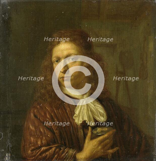 Self Portrait, 1660-1680. Creator: Johannes van Haensbergen.