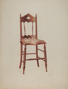 Chair, 1941. Creator: Archie Thompson.