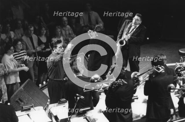 Harry Connick Jnr and Orchestra, Royal Albert Hall, London, 1993. Creator: Brian Foskett.