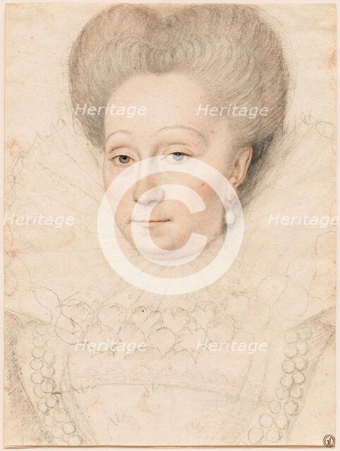 Portrait of an Unknown Noblewoman, c.between 1585 and 1600. Creator: Francois Quesnel.