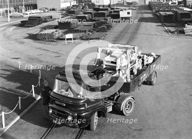 Austin 504 tractor unit belonging to the National Coal Board (NCB), 1963. Artist: Michael Walters
