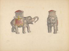Iron Bank Elephant, c. 1938. Creator: Z.S. Lupus.
