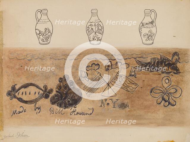 Jug, c. 1936. Creator: Yolande Delasser.