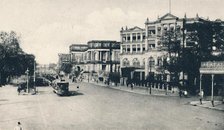 'United Services Club, Chowringhee Road, Calcutta', early 20th century. Creator: Unknown.