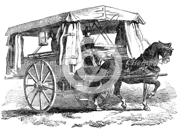 Ambulance for the Wounded, 1854. Creator: Unknown.