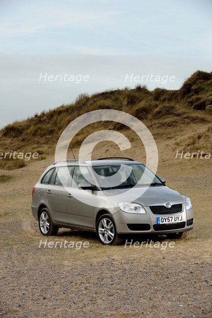 Skoda Fabia Estate 2007. Artist: Simon Clay.