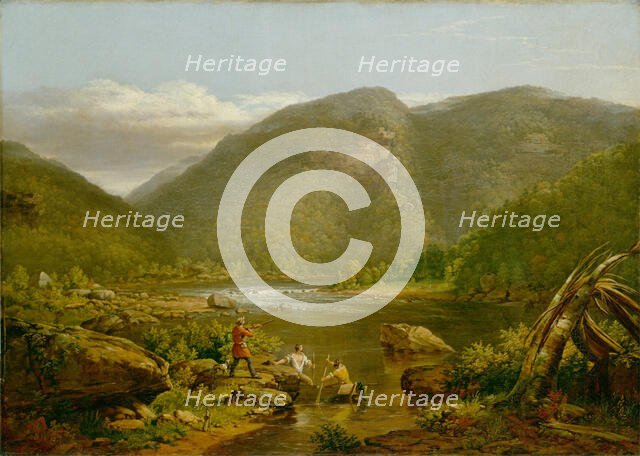 Crow's Nest, 1848. Creator: Worthington Whittredge.