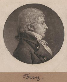 Frey, 1805. Creator: Charles Balthazar Julien Févret de Saint-Mémin.