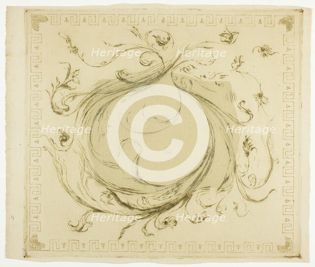 Mount for The Sea at Bognor, 1897-99. Creator: Theodore Roussel.