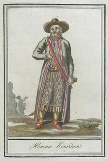 Costumes de Différents Pays, 'Homme Kourilien', c1797. Creators: Jacques Grasset de Saint-Sauveur, LF Labrousse.