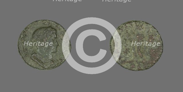 Coin Portraying Emperor Emperor Constantine I, 307-337. Creator: Unknown.