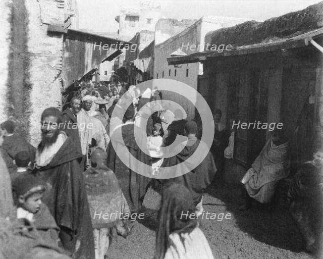 Travel views of Morocco, 1904. Creator: Arnold Genthe.
