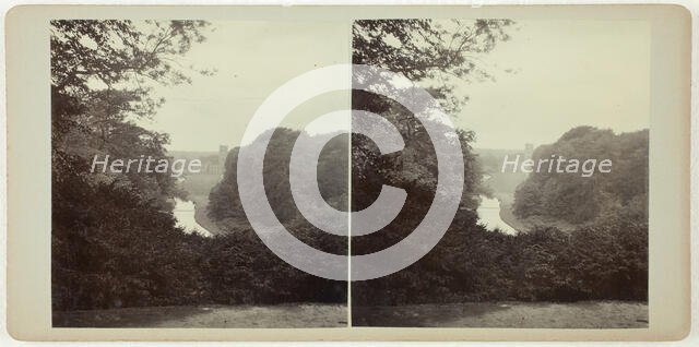 Untitled (Fountains Abbey Surprise View), 1860s. Creator: Unknown.