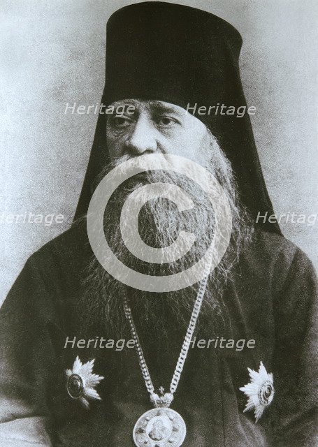 Bishop Nikon (Rozhdestvensky) of Serpukhov, c1900s-c1910s. Artist: Unknown