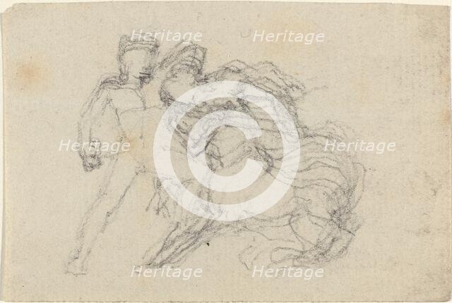 Battle between Man and Centaur. Creator: John Flaxman.